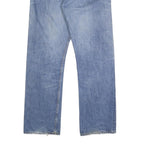 LEVI'S 501 Mens Jeans Blue Regular Straight Denim Medium W36 L34 Classic Fit
