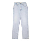 LEVI'S Big E Womens Jeans Blue Slim Straight Denim Light W27 L31 Classic Cotton
