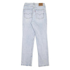 LEVI'S Big E Womens Jeans Blue Slim Straight Denim Light W27 L31 Classic Cotton