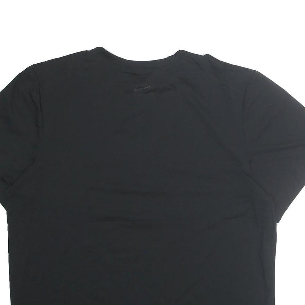 NIKE Mens Black Graphic T-Shirt XL Short Sleeve Crew Neck Sports Casual