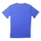 ADIDAS Mens Blue & White Sports T-Shirt M Short Sleeve Crew Neck Athletic