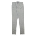 CALVIN KLEIN JEANS Womens Cotton Blend Grey Slim Skinny Trousers W28 L31 Casual