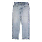 CARHARTT Mens Jeans Blue Regular Straight Denim Light W34 L31 Classic Button