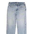 CARHARTT Mens Jeans Blue Regular Straight Denim Light W34 L31 Classic Button