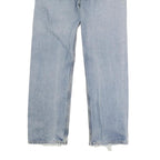 CARHARTT Mens Jeans Blue Regular Straight Denim Light W34 L31 Classic Button