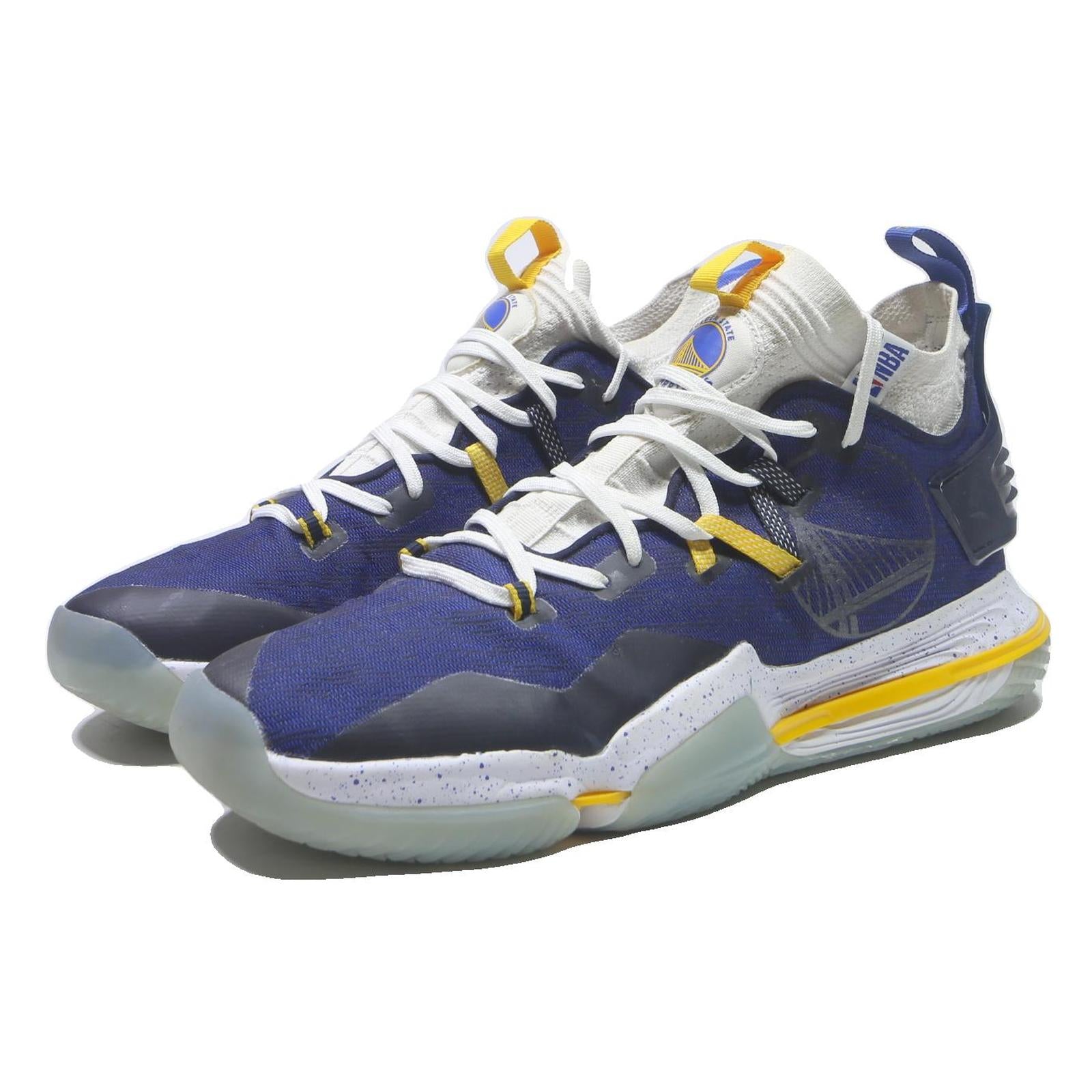 GOLDEN STATE WARRIORS Trainers Mens Ankle Footwear Blue & White Synthetic UK 12