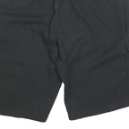 DICKIES Mens Black Cargo Shorts 2XL W42 Cotton Blend Relaxed Fit Pockets
