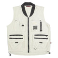 HIGH TECHNICAL EQUIPMENT Utility Mens Gilet Cream L