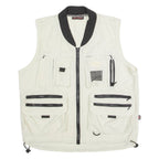 HIGH TECHNICAL EQUIPMENT Utility Mens Gilet Cream L