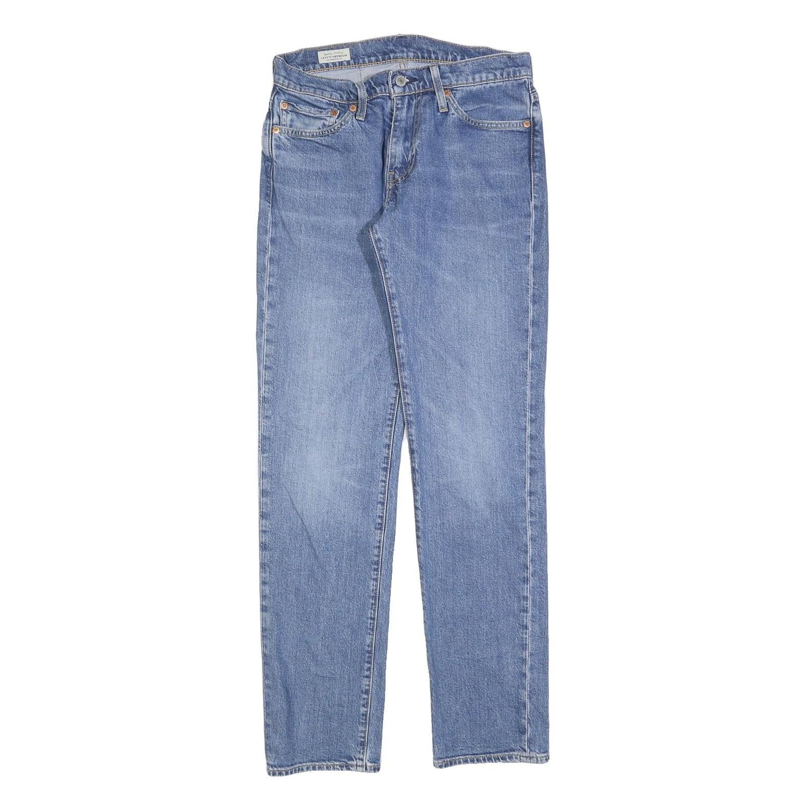 LEVI'S 511 BIG E Mens Jeans Blue Slim Straight Denim Medium W28 L32 Classic Fit