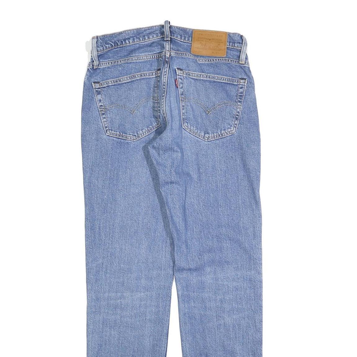 LEVI'S 511 BIG E Mens Jeans Blue Slim Straight Denim Medium W28 L32 Classic Fit