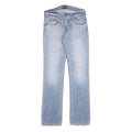 LEE Mens Blue Regular Fit Straight Leg Denim Light W29 L34 Classic Cotton Zip