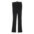 ALICE & OLIVIA Womens Cotton Blend Black Slim Straight Trousers W28 L35 Elegant