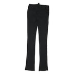 ALICE & OLIVIA Womens Cotton Blend Black Slim Straight Trousers W28 L35 Elegant