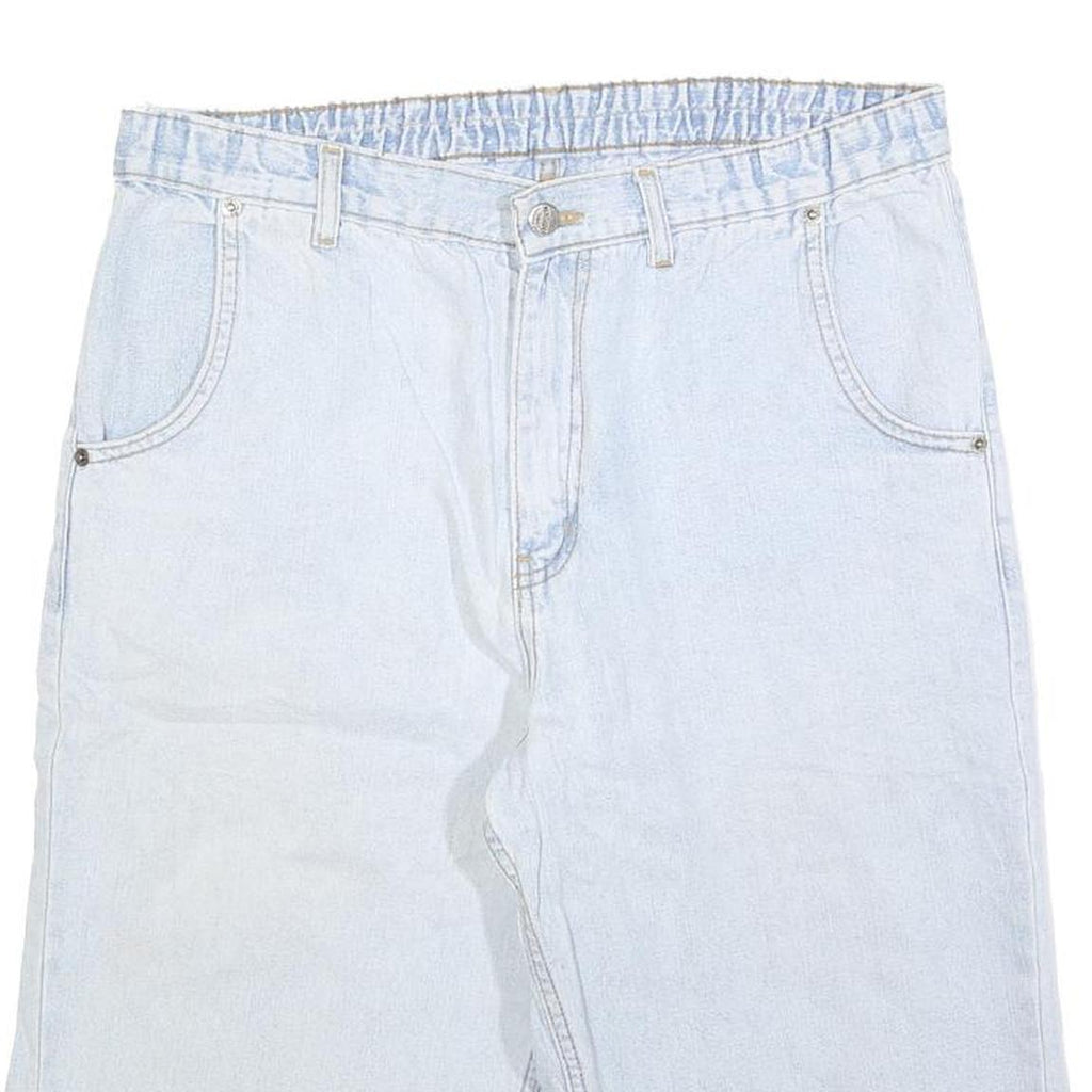 KANA Mens Shorts Blue Denim Casual M W32 Cotton Blend Lightweight Summer