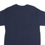 MAJESTIC Mens Navy Mariners Baseball Graphic T-Shirt M Short Sleeve Crew Neck