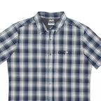 JACK WOLFSKIN Mens Shirt Blue Check S