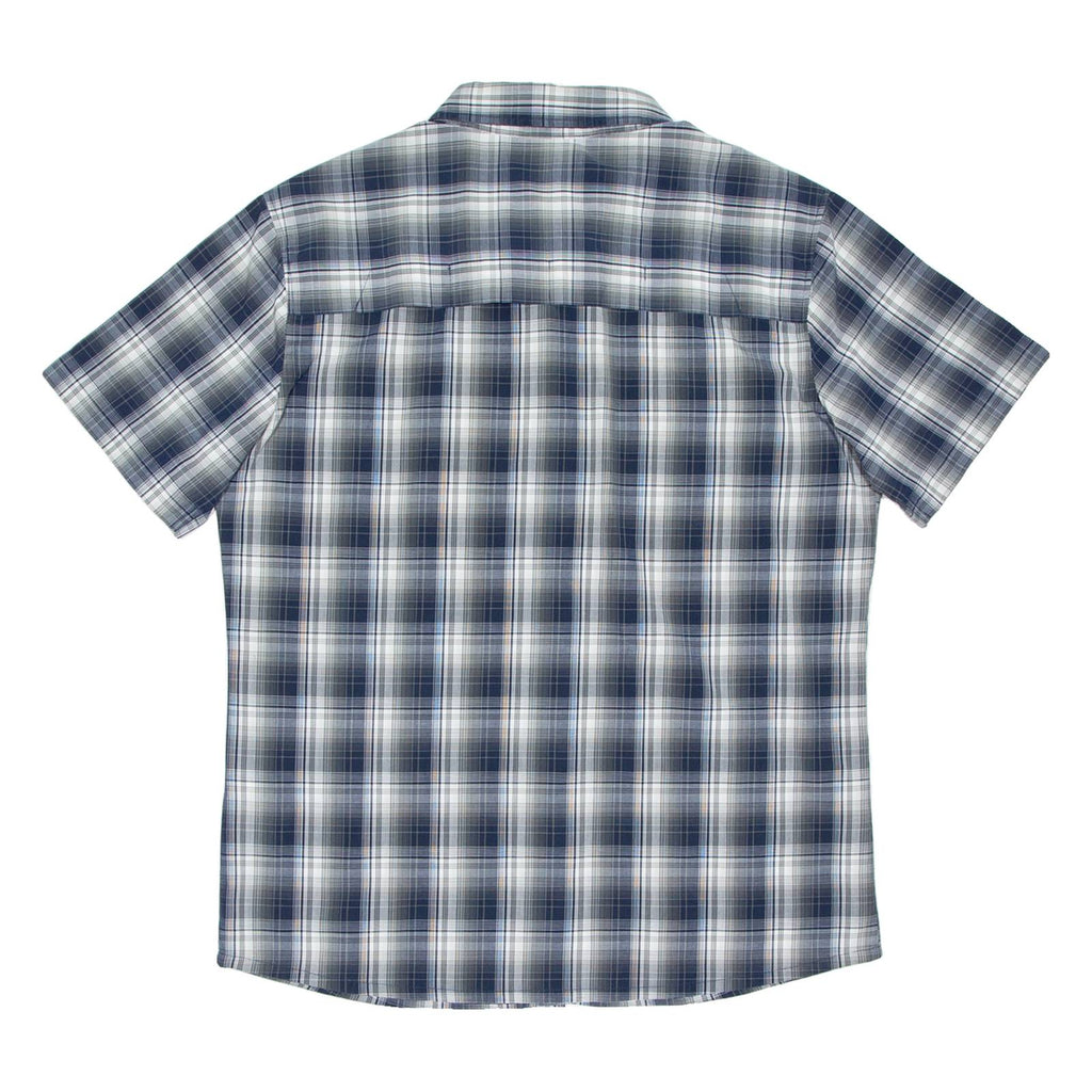 JACK WOLFSKIN Mens Shirt Blue Check S