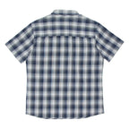 JACK WOLFSKIN Mens Shirt Blue Check S