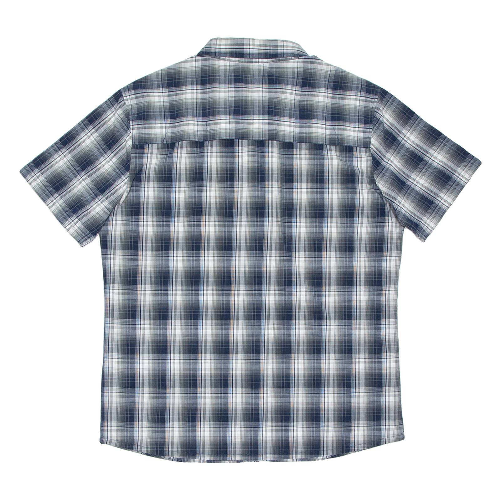 JACK WOLFSKIN Mens Shirt Blue Check S