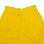 RAFAELLA Womens Casual Shorts Yellow XS W26