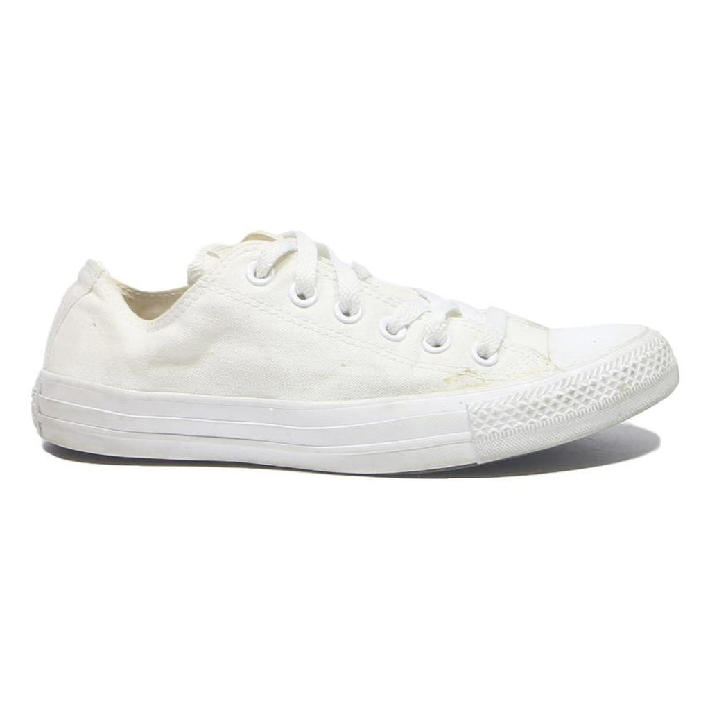 CONVERSE Chuck Taylor All Star Womens Low Top Trainers White Canvas UK 5.5