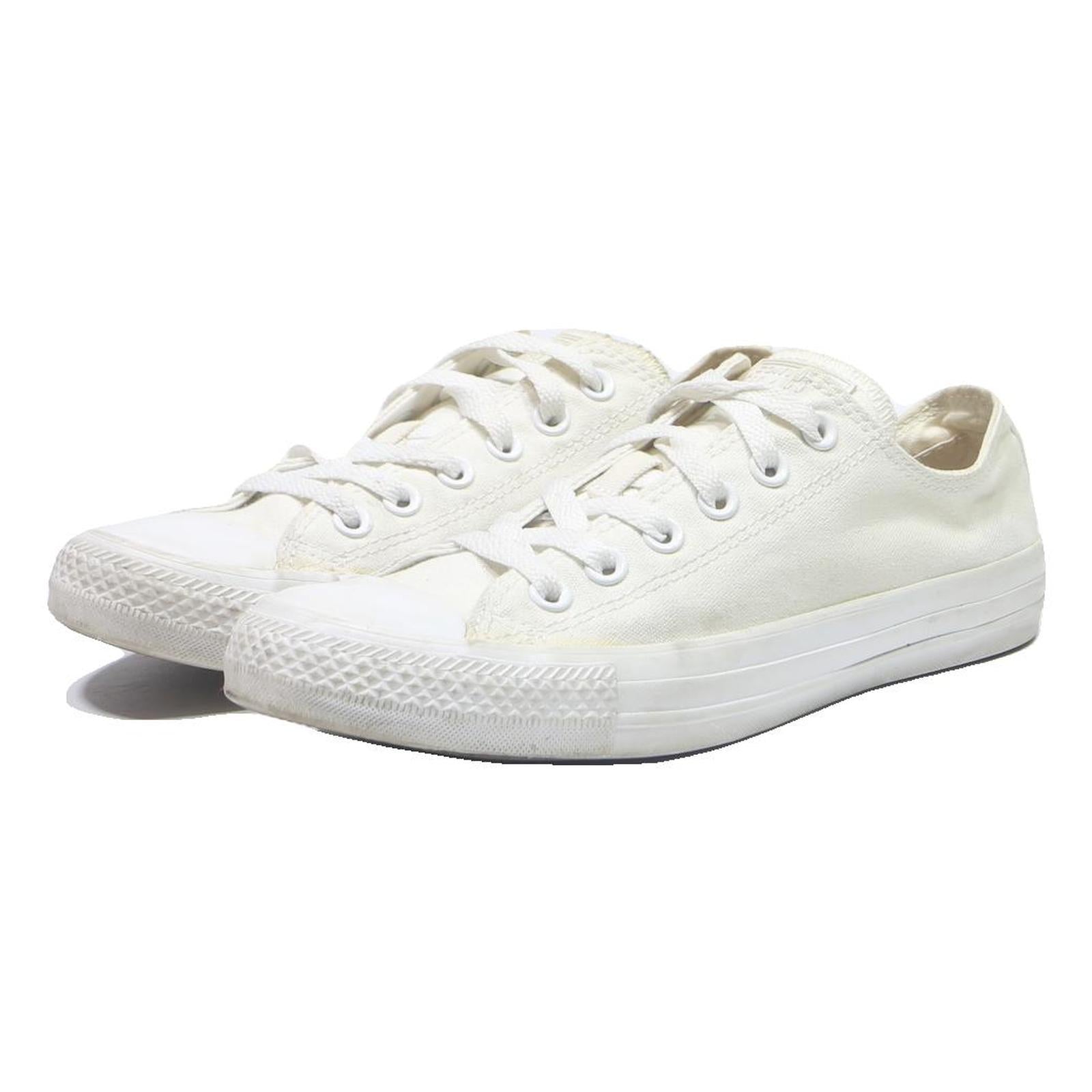 CONVERSE Chuck Taylor All Star Womens Low Top Trainers White Canvas UK 5.5
