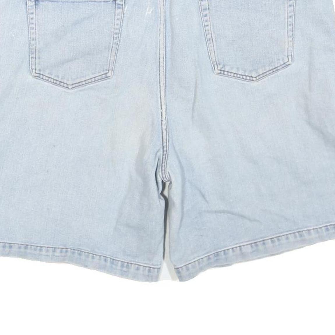 LAUREN RALPH LAUREN Womens Denim Blue Casual Shorts L W36