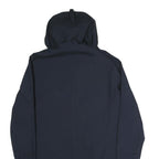 ZARA Womens Navy Blue Hooded Jacket XS Polyester Zip Casual Outerwear