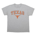 FANATICS Mens Grey Texas Graphic T-Shirt L Short Sleeve Crew Neck Cotton Blend