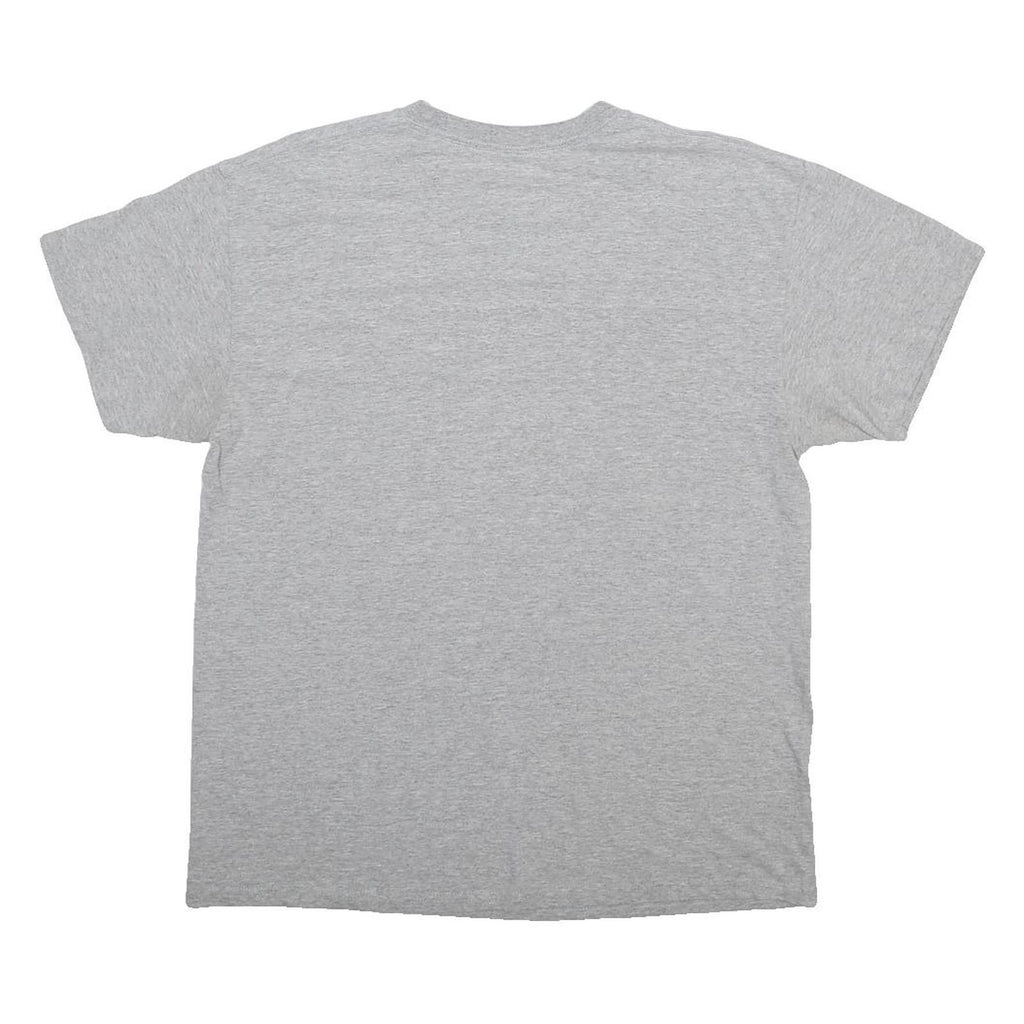 FANATICS Mens Grey Texas Graphic T-Shirt L Short Sleeve Crew Neck Cotton Blend