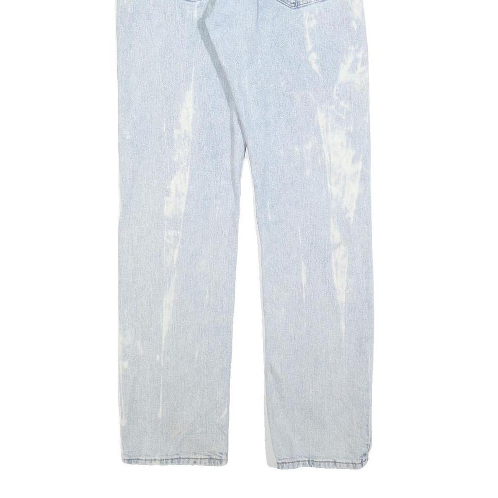 LEVI'S 511 SLIM Mens Jeans Blue Slim Straight Denim Light W32 L32 Stylish Zip