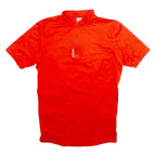 BTWIN Mens Jersey Red 1/4 Zip S