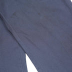 DICKIES Mens Cotton Blend Blue Regular Fit Straight Leg Trousers W42 L30