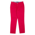 TOMMY HILFIGER Hampton Chino Womens Trousers Red Regular Tapered W30 L29