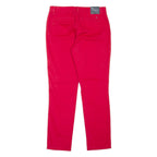 TOMMY HILFIGER Hampton Chino Womens Trousers Red Regular Tapered W30 L29