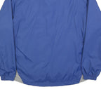 NFL Mens Blue & Grey Plain Zip Jacket L Polyester Blend Sportswear