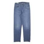 LEVI'S 501 Womens Jeans Blue Regular Straight Denim Medium W28 L28 Classic