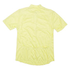 ODLO Cycling Mens T-Shirt Yellow High Neck M