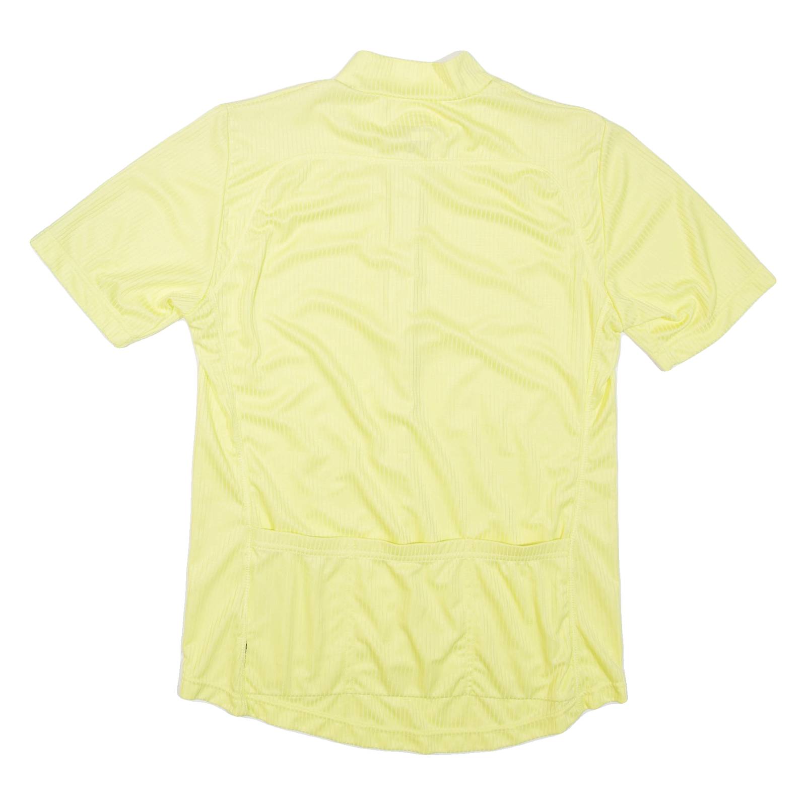 ODLO Cycling Mens T-Shirt Yellow High Neck M