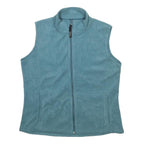 WOOLRICH Womens Blue Zip Jacket L Polyester Plain Casual Outdoor Layering