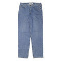 LEE Mens Blue Regular Fit Straight Leg Denim Medium Wash Jeans W34 L33 Classic