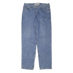 LEE Mens Blue Regular Fit Straight Leg Denim Medium Wash Jeans W34 L33 Classic