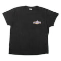 KEYA EUROPE Mens T-Shirt Black Crew Neck M