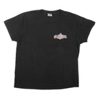 KEYA EUROPE Mens T-Shirt Black Crew Neck M