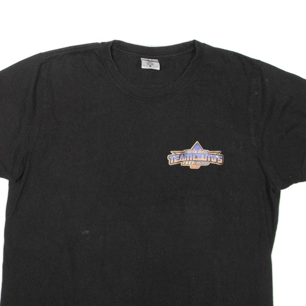 KEYA EUROPE Mens T-Shirt Black Crew Neck M