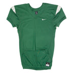 NIKE American Football Mens Jersey Green USA V-Neck L