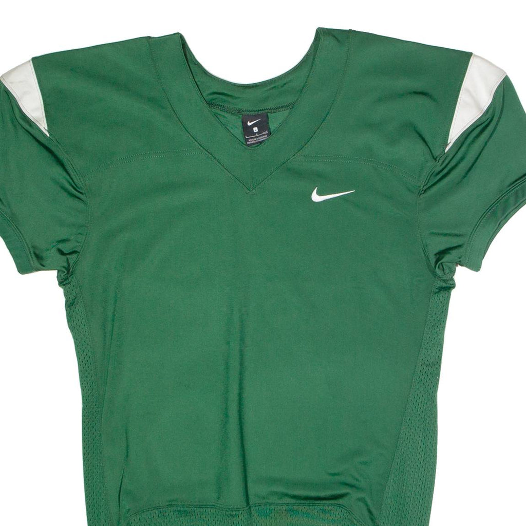 NIKE American Football Mens Jersey Green USA V-Neck L
