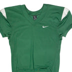 NIKE American Football Mens Jersey Green USA V-Neck L