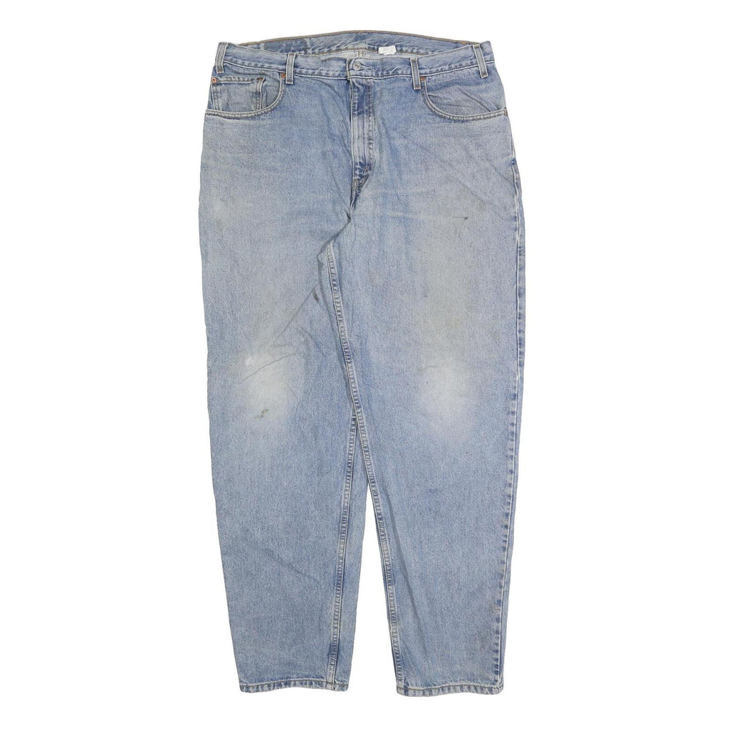 LEVI'S 560 Mens Jeans Blue Loose Straight Denim Light W40 L34 Classic Cotton